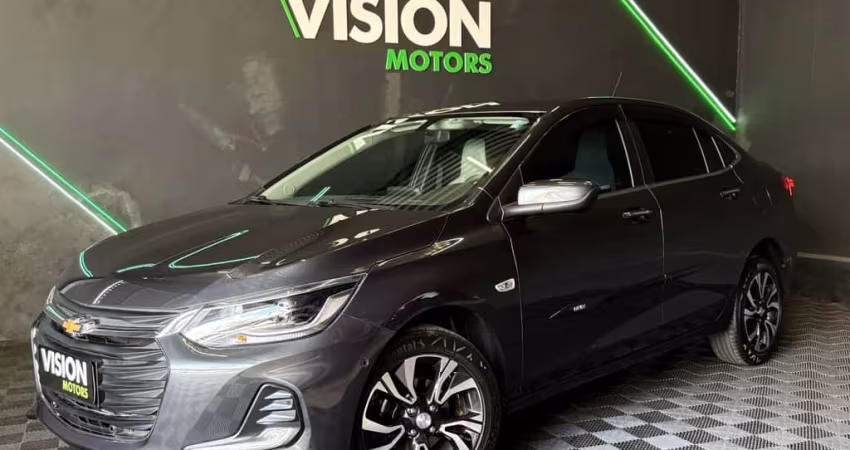 Chevrolet Onix Plus PREMIER 2 1.0 TURBO Flex Aut  - Cinza - 2023/2024