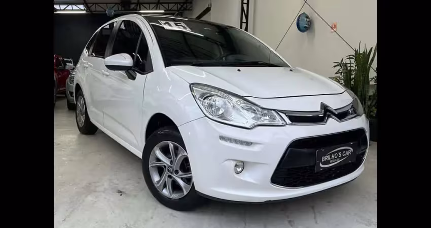 Citroen C3 Tendance 1.5 8V (Flex) 2015 TETO ZENITH