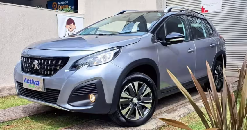 Peugeot 2008 Griffe 1.6 Turbo Flex 16V 5p Aut.  - Prata - 2022/2023