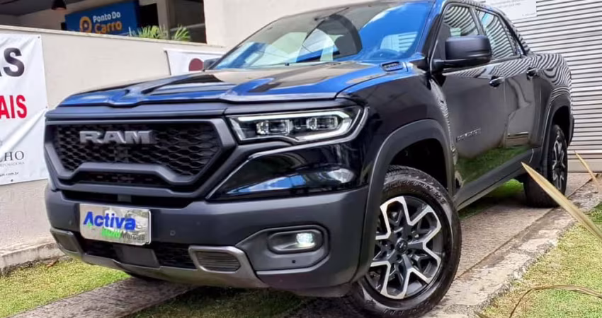 Ram Rampage 2.0 TURBO DIESEL REBEL 4X4 AUTOMÁTICO  2024/2024 - Preta - 2024/2024