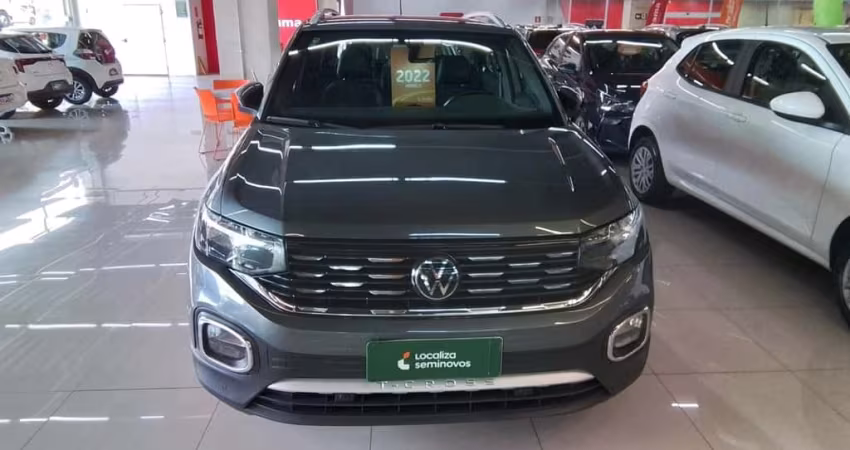 Volkswagen T-cross 2022 1.4 250 tsi total flex highline automático