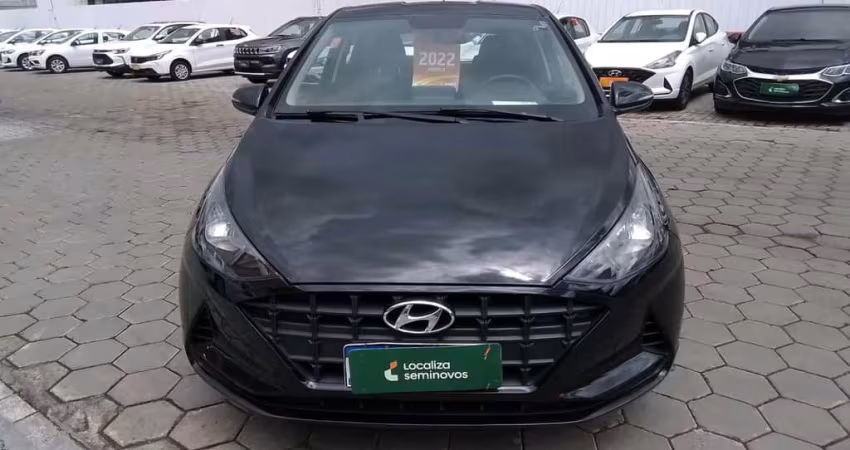 Hyundai Hb20 2022 1.0 12v flex evolution manual