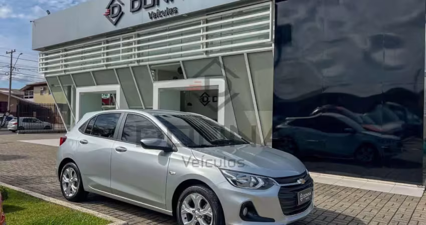 Chevrolet Onix 1.0 TAT LTZ - Prata - 2022/2023