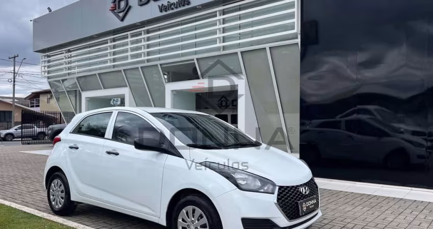 Hyundai HB20 1.0M UNIQUE - Branca - 2019/2019