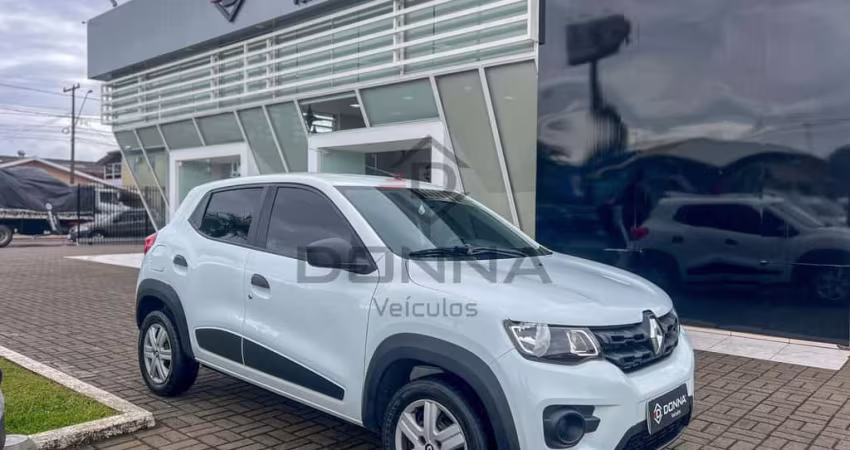 Renault Kwid ZEN 10MT - Branca - 2018/2019