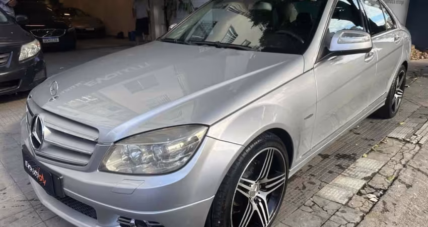 Mercedes-benz C 200 k 2008 1.8 avantgarde kompressor gasolina 4p automático