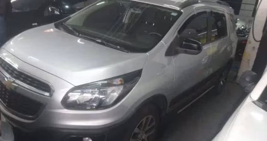 Chevrolet Spin ACTIV 1.8 8V ECONO. FLEX 5P AUT. - Prata - 2016/2016