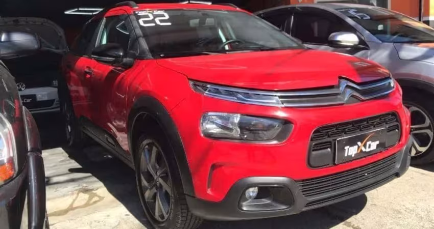 Citroën C4 FEEL 1.6 16V FLEX AUT. - Vermelha - 2022/2022