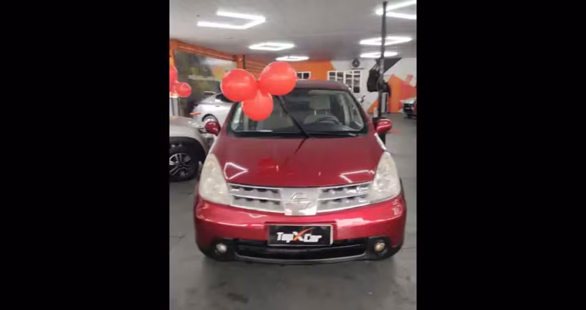 Nissan Livina 18SL - Vermelha - 2009/2010