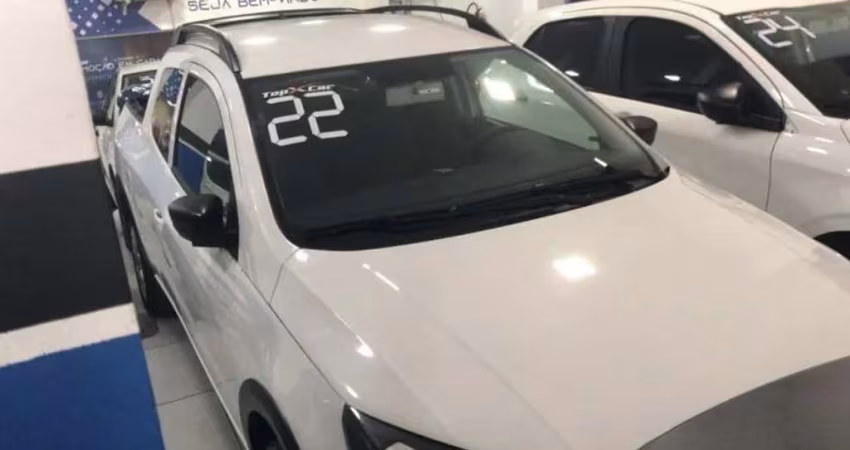 Volkswagen Saveiro ROBUST 1.6 TOTAL FLEX 8V CD - Branca - 2022/2022