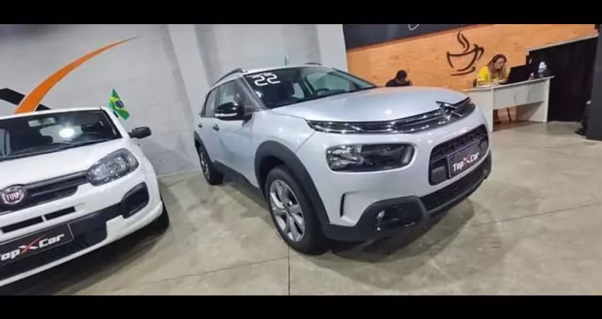 Citroën C4 FEEL 1.6 16V FLEX AUT. - Prata - 2021/2022