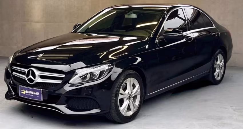 Mercedes-Benz C-180 M.BENZ /C180FF - Preta - 2018/2018