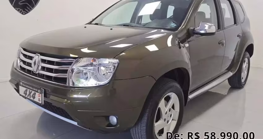 Renault Duster Dynamique 1.6 Flex 16V Mec.  - Verde - 2014/2015