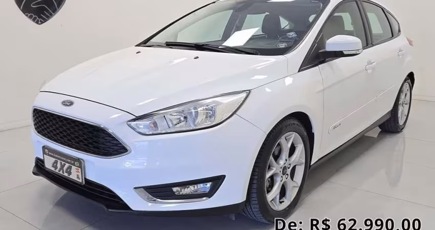 Ford Focus 2.0 16V/SE/SE Plus Flex 5p Aut.  - Branca - 2015/2016