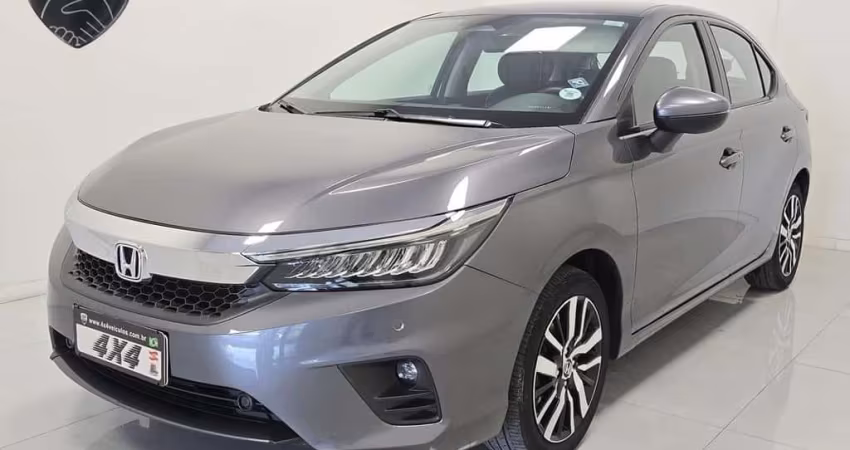 Honda City 1.5 TOURING Hatchback - Cinza - 2022/2022
