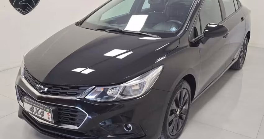 Chevrolet Cruze LT 1.4 16V Turbo Flex 4p Aut.  - Preta - 2016/2017