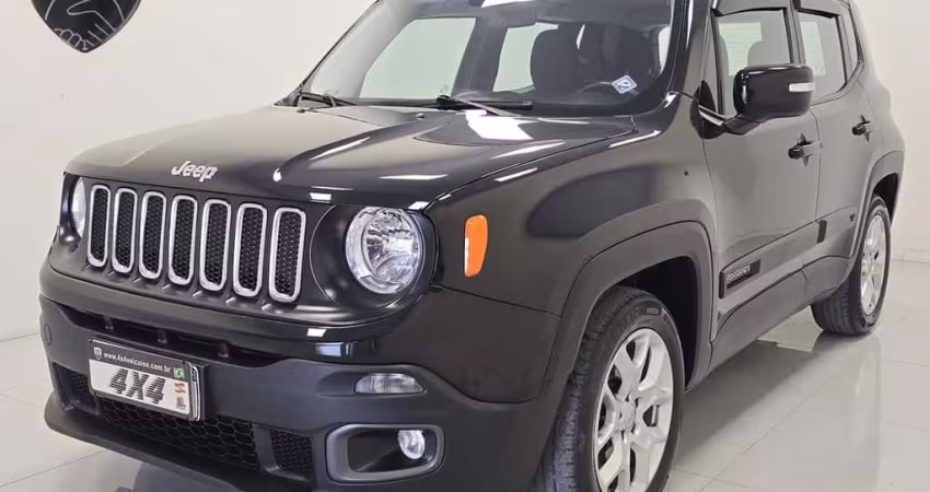Jeep Renegade Longitude 1.8 4x2 Flex 16V Aut.  - Preta - 2015/2016