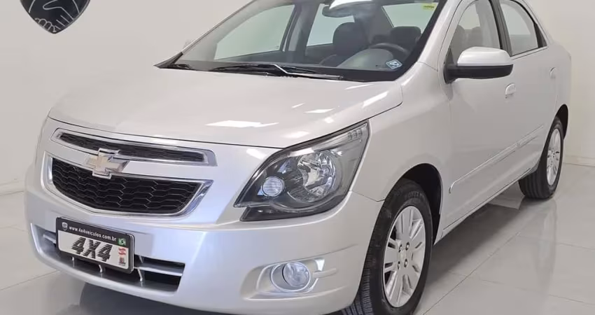 Chevrolet Cobalt LTZ 1.8 8V Econo.Flex 4p Aut.  - Prata - 2014/2015