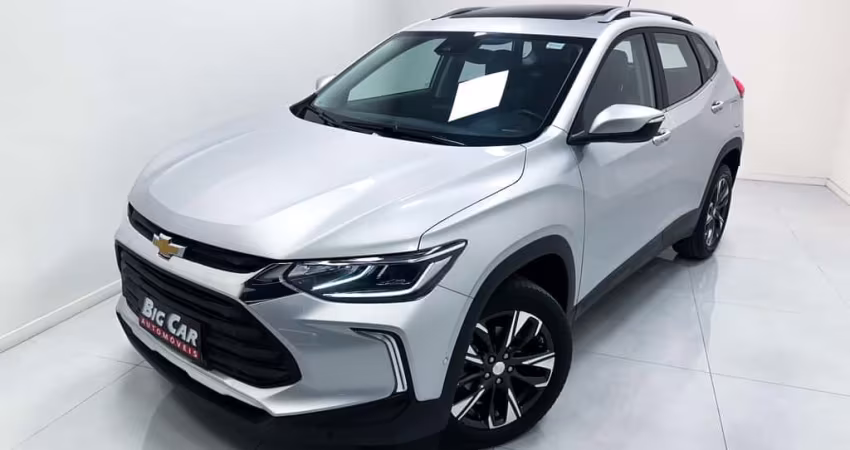 Chevrolet Tracker Premier 1.2 Turbo 12V Flex Aut.  - Prata - 2021/2022