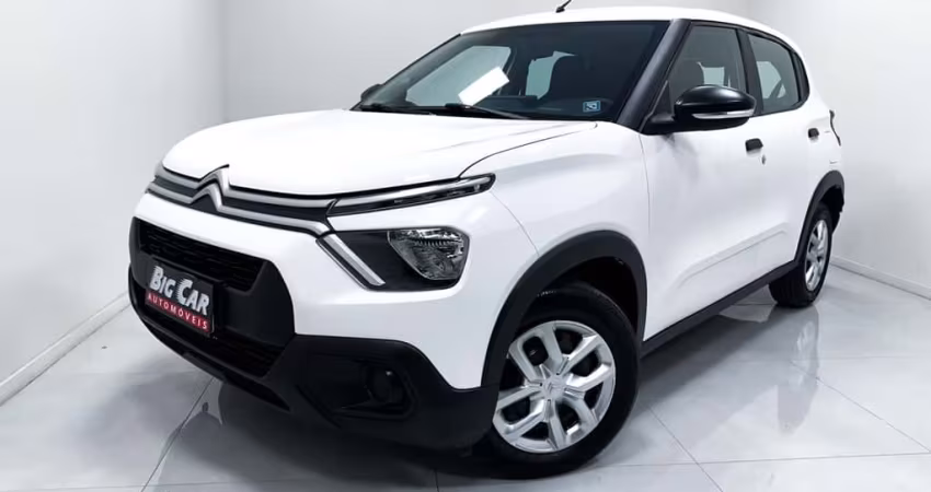 Citroën C3 Live Pack 1.0 Flex 6V Mec.  - Branca - 2022/2023