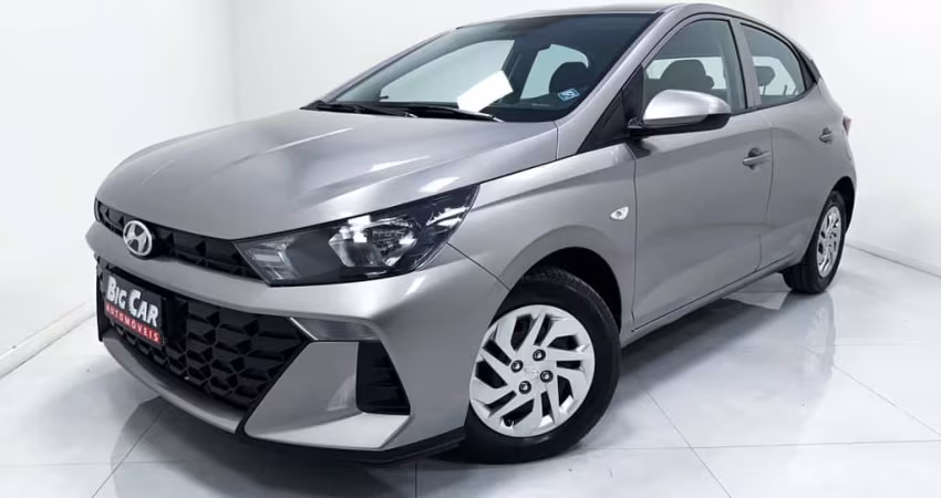 Hyundai HB20 1.0 Sense Flex 12V Mec.  - Prata - 2023/2024
