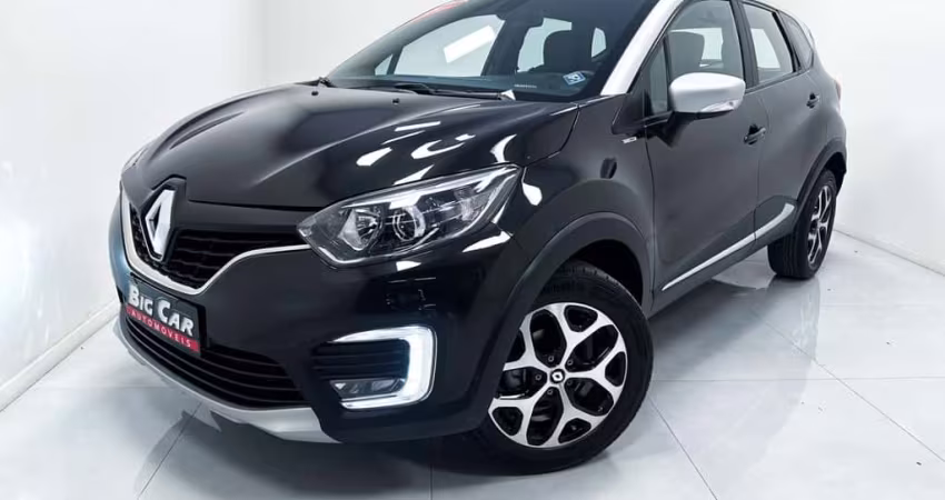 Renault Captur Intense Bose 1.6 16V Flex Aut.  - Preta - 2020/2021