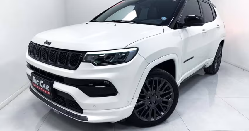 Jeep Compass S T270 1.3 TB 4x2 Flex Aut.  - Branca - 2021/2022