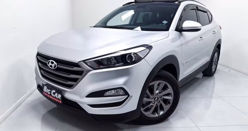 Hyundai Tucson GLS 1.6 Turbo 16V Aut.  - Prata - 2017/2018