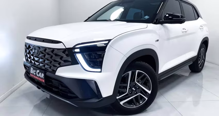 Hyundai Creta N Line 1.0 TB 12V Flex Aut. - Branca - 2023/2024
