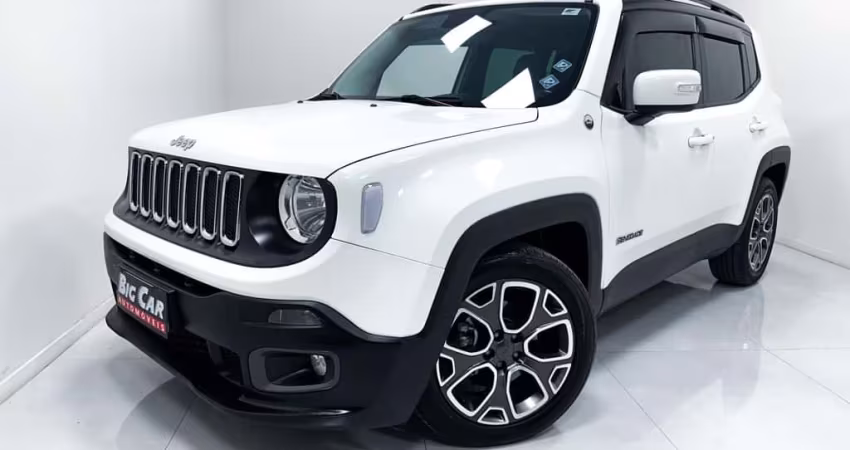 Jeep Renegade Longitude 1.8 4x2 Flex 16V Aut.  - Branca - 2016/2016