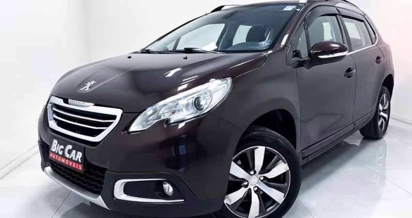 Peugeot 2008 Griffe 1.6 Flex 16V  Aut.  - Marrom - 2017/2017