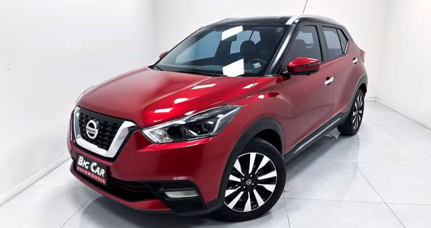 Nissan Kicks SL 1.6 16V FlexStar 5p Aut.  - Vermelha - 2020/2021