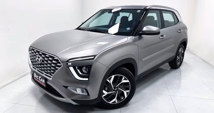 Hyundai Creta Limited 1.0 TB 12V Flex Aut.  - Prata - 2022/2022