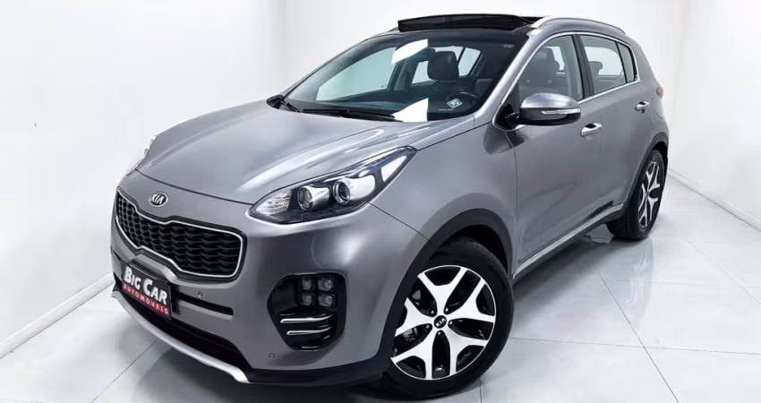 Kia Sportage EX 2.0 16V/ 2.0 16V Flex Aut.  - Prata - 2016/2017