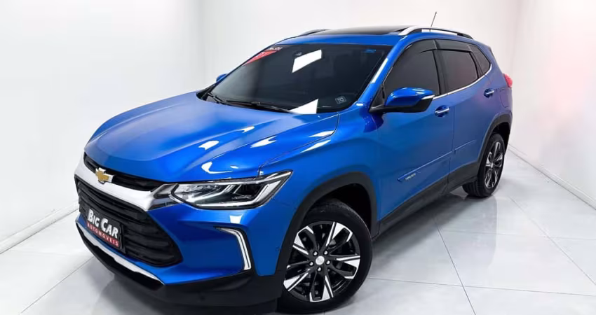 Chevrolet Tracker Premier 1.2 Turbo 12V Flex Aut.  - Azul - 2020/2021
