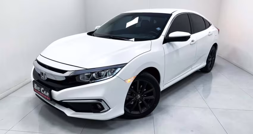 Honda Civic EX 2.0 Flex 16V Aut.4p  - Branca - 2020/2021