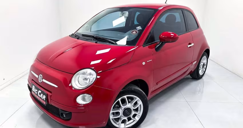 Fiat 500 SPORT 1.4 16V 100cv  Dualogic  - Vermelha - 2009/2010