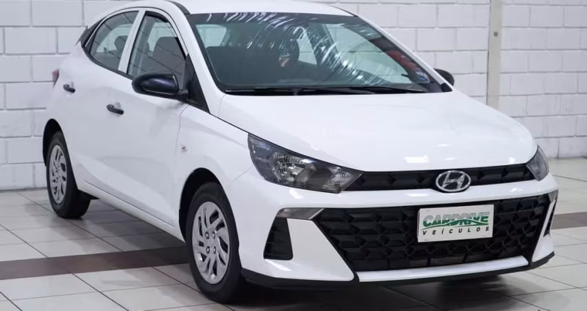 Hyundai HB20 1.0 M Sense - Branca - 2022/2023