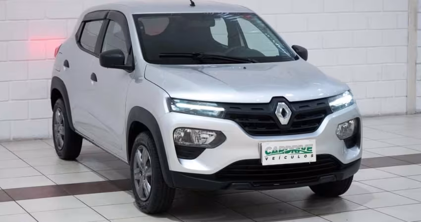 Renault Kwid Zen 1.0 Flex 12V 5p Mec.  - Prata - 2022/2023