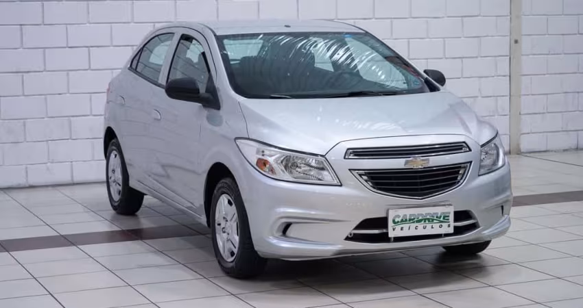 Chevrolet Onix HATCH LT 1.0 8V FlexPower 5p Mec.  - Prata - 2014/2015