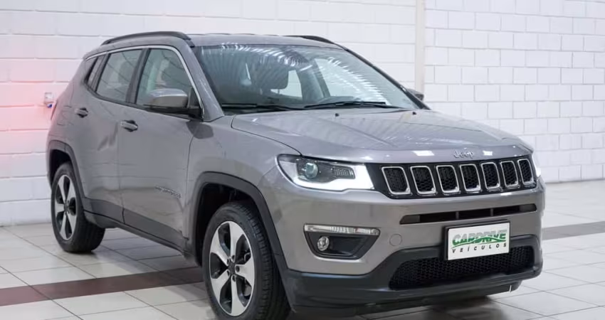 Jeep Compass LONGITUDE 2.0 4x2 Flex 16V Aut.  - Cinza - 2018/2018
