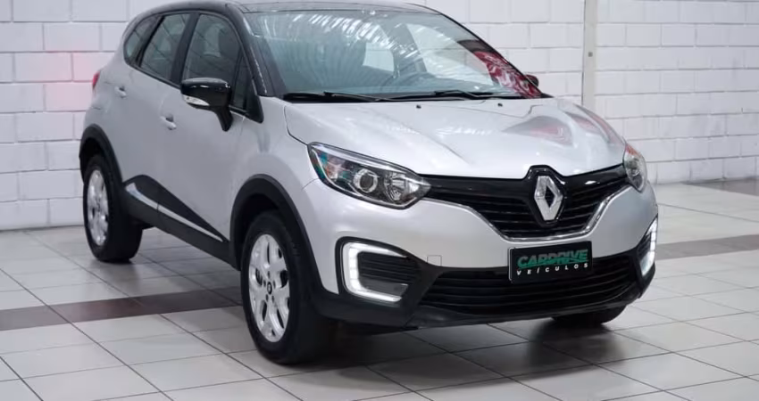 Renault Captur Life 1.6 16V Flex 5p Aut.  - Prata - 2018/2019