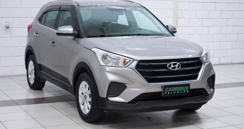 Hyundai Creta Action 1.6 16V Flex Aut.  - Prata - 2020/2021