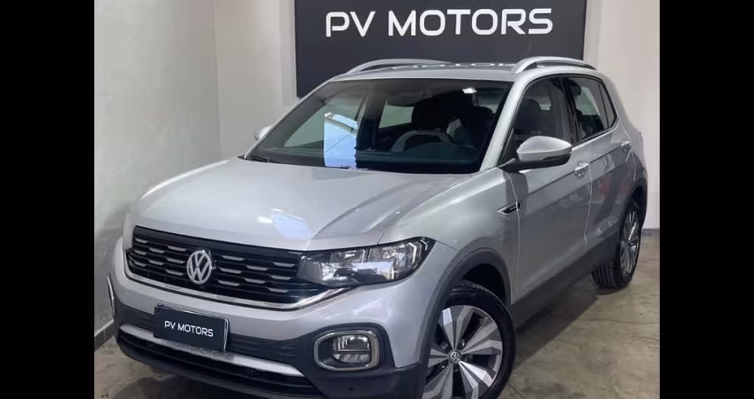 Volkswagen T-Cross Hig. 250 TSI 1.4 Flex 16V 5p Aut  - Prata - 2019/2020