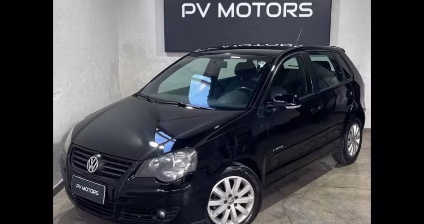 Volkswagen Polo SPORTLINE I MOTION 1.6 T.Flex 5p  - Preta - 2011/2012
