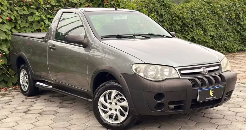 Fiat Strada 1.4 mpi Fire Flex 8V CS  - Cinza - 2010/2011