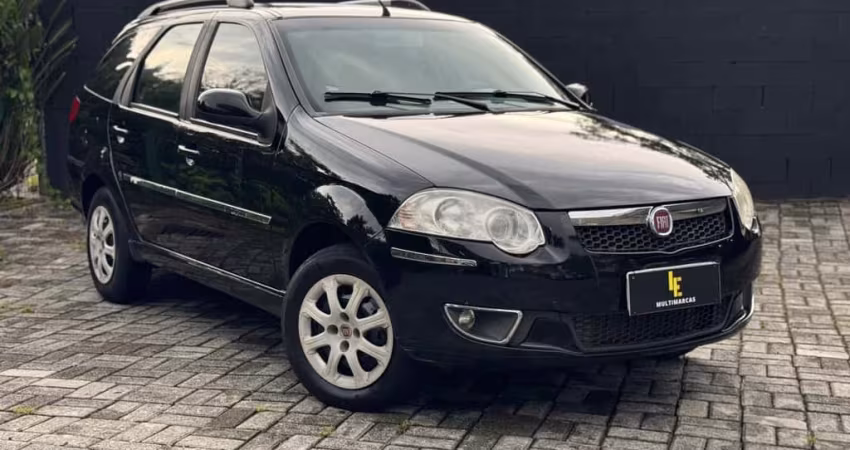 Fiat Palio Week. ATTRACTIVE 1.4 Fire Flex 8V  - Preta - 2013/2014