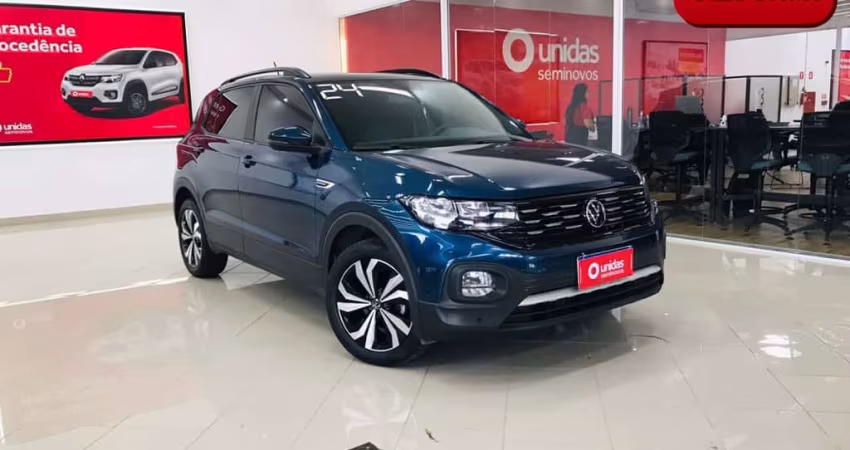 Volkswagen T-cross 2024 1.0 200 tsi total flex comfortline automático