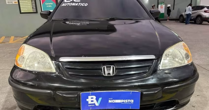 Honda Civic 2002 1.7 lxl 16v gasolina 4p automático