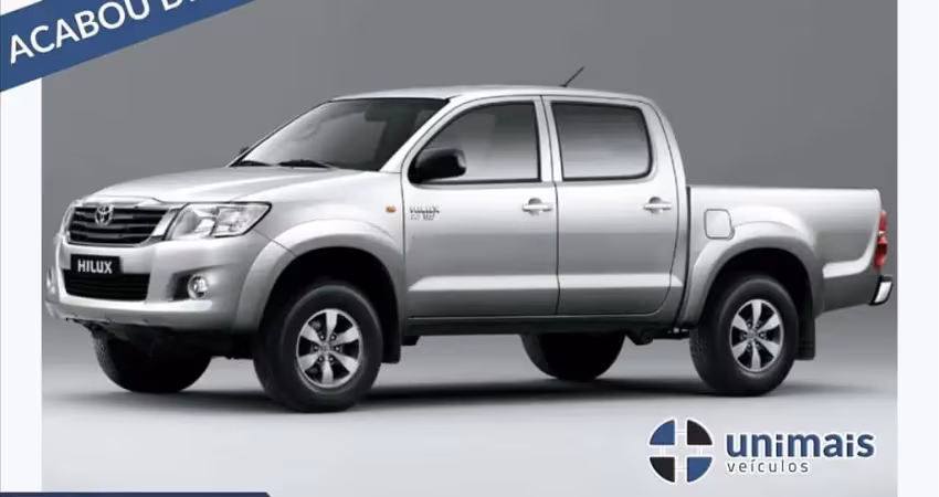 TOYOTA HILUX 2.7 SRV 4X2 CD 16V FLEX 4P AUTOMÁTICO